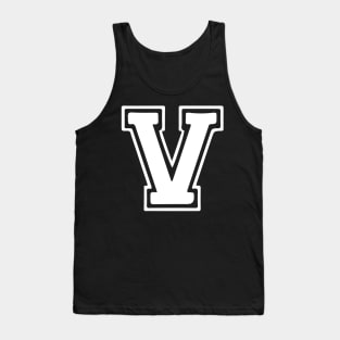 Letter V Tank Top